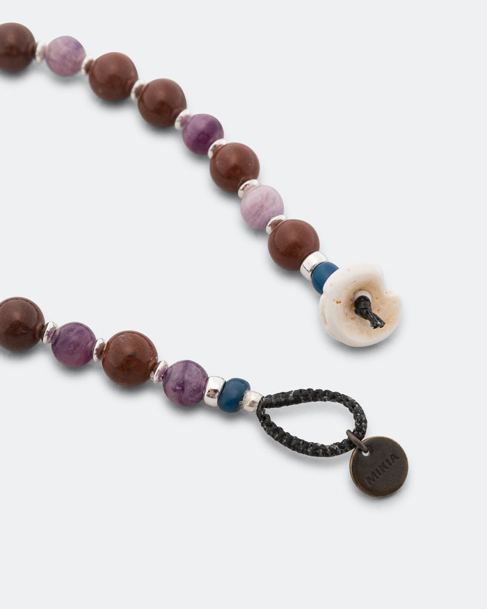 6mm Stone Bracelet - Sedonastone/925 Silver