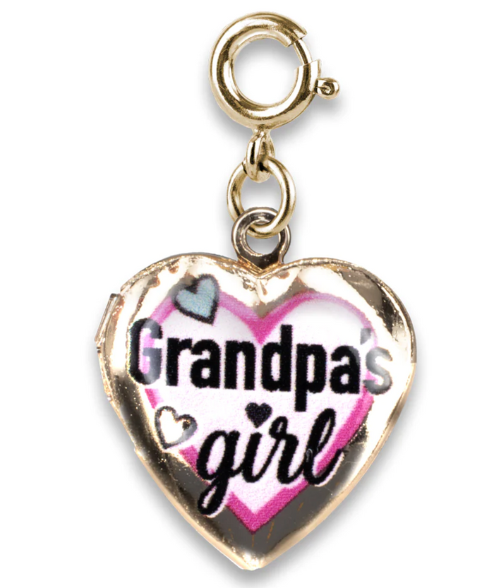 CHARM IT! Gold Grandpa's Girl Locket Charm