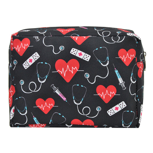 nurse cosmetic pouch, RN nurse makeup bag, doctor travel pouch, pediatrician toiletry bag, NGIL nurse gift, canvas nurse bag, cosmetic pouch for nurses, medical travel bag, nurse essentials bag, nurse zip pouch, nurse organizer pouch, toiletry bag for doctors, RN nurse accessory bag, hospital worker pouch, healthcare travel bag, nurse overnight pouch, nurse appreciation gift, medical gift pouch, compact nurse bag, travel pouch for healthcare workers