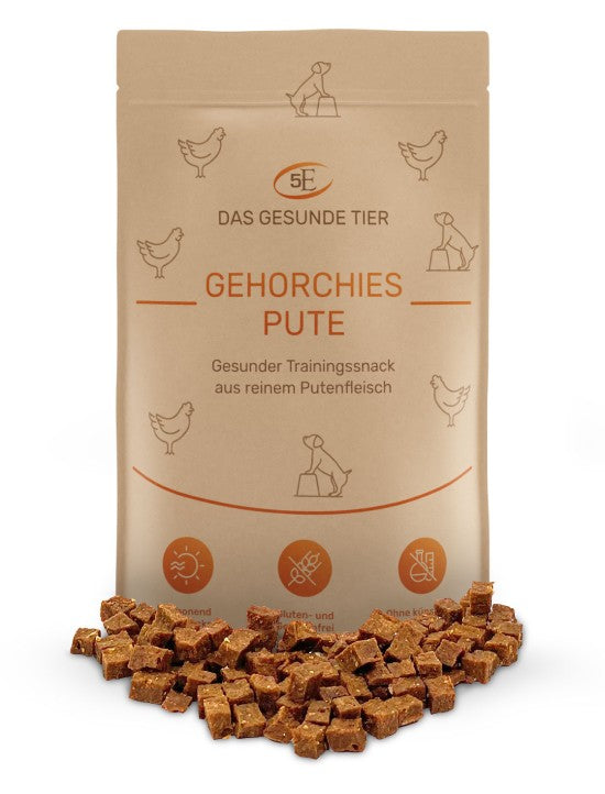 Das Gesunde Tier Kauartikel Gehorchies Pute - Putenfleisch