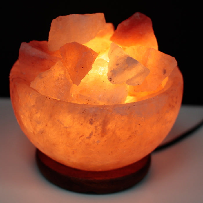 Earthstore® Himalayan Salt Fire Bowl and Chunks - 15cm x 9cm