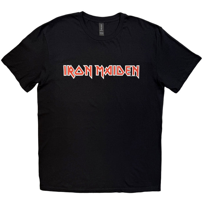 IRON MAIDEN - LOGO - T-Shirt Black
