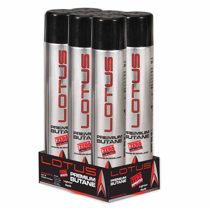 Lotus Super Premium Butane Gas 400ml - 26-4000
