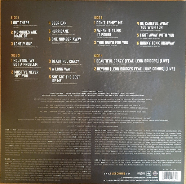 Luke Combs This One’s For You Too 2-LP
