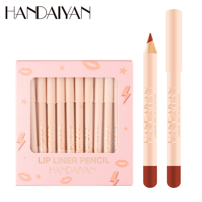 MA574 - 12 Colors Matte Lip Liner Pens