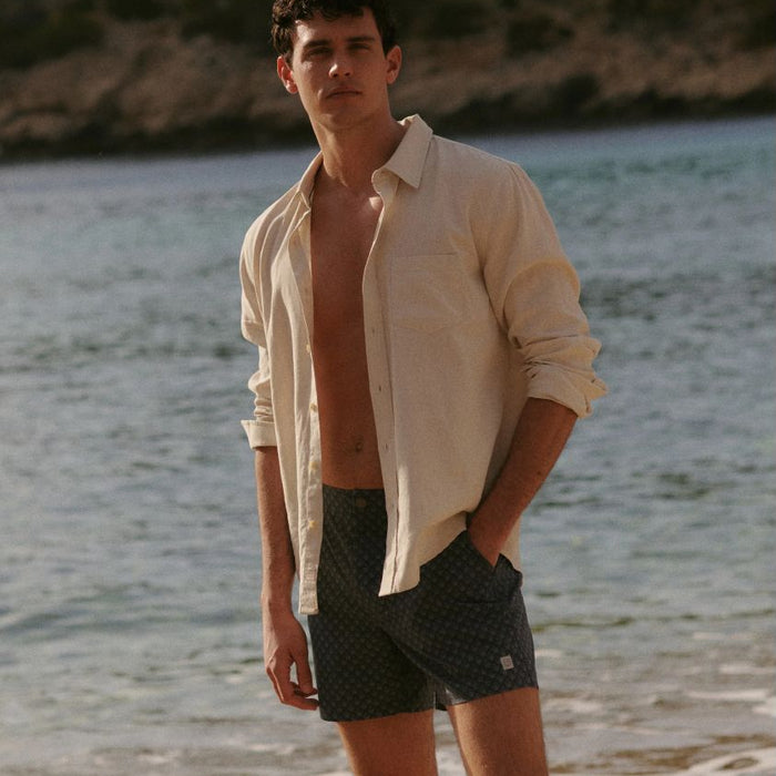 Marine Layer Men's Tailored Swim Trunks 5"