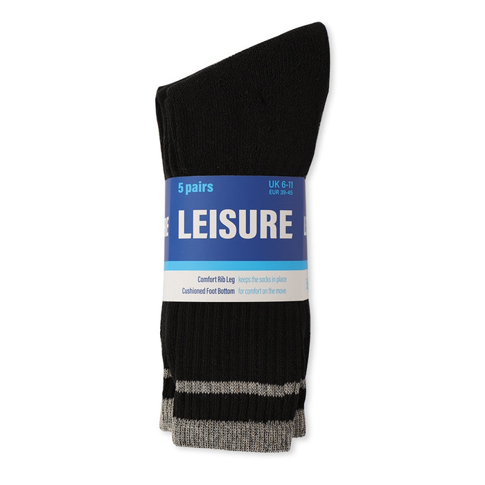 Men'S Leisure Socks 5 Pairs 338210