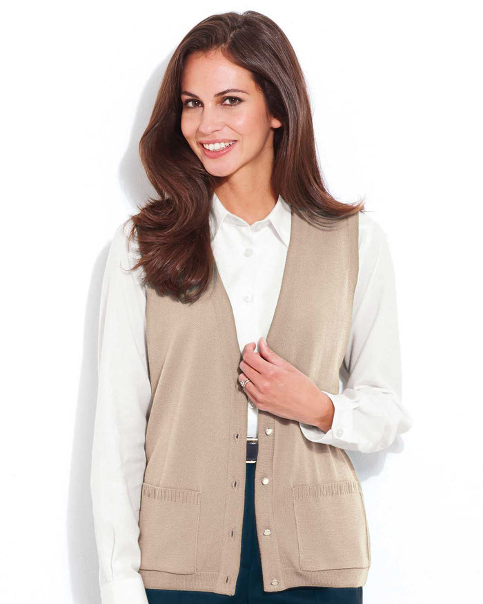 Merino Waistcoat - Camel - The Classic Boutique
