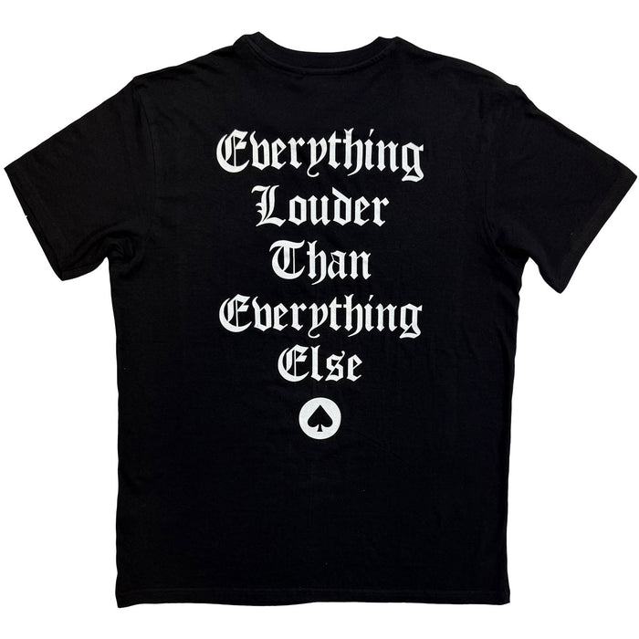 MOTORHEAD - ENGLAND - T-Shirt Black (Back Print)