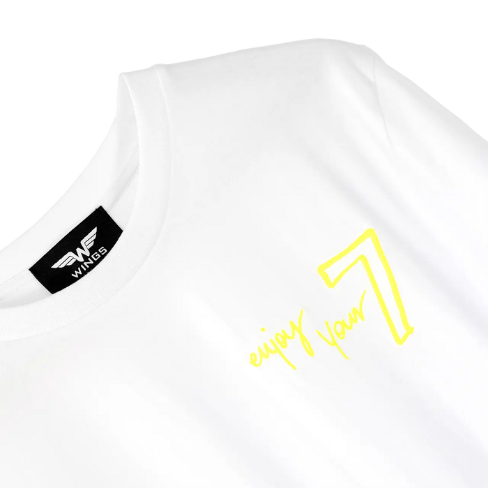 T-shirt OVERSIZE z haftem “7” Wings x Paprocki & Brzozowski UNISEX L WINGS X PAPROCKI BRZOZOWSKI