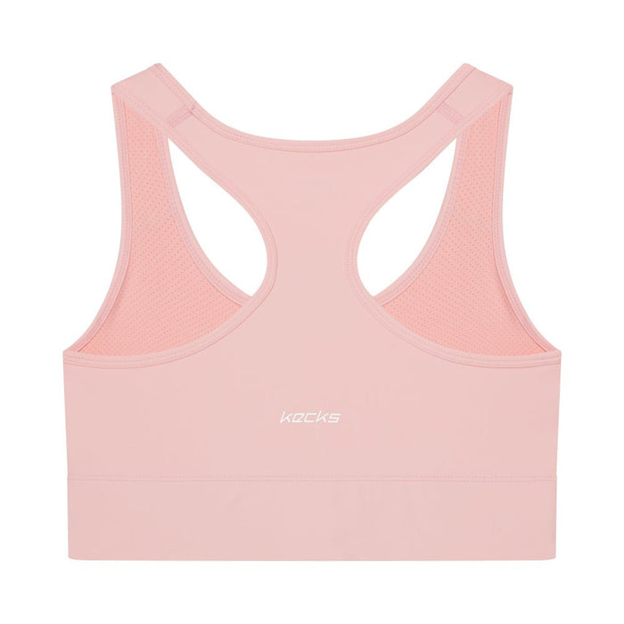 Pastel Pink Active Sports Bra - Kecks