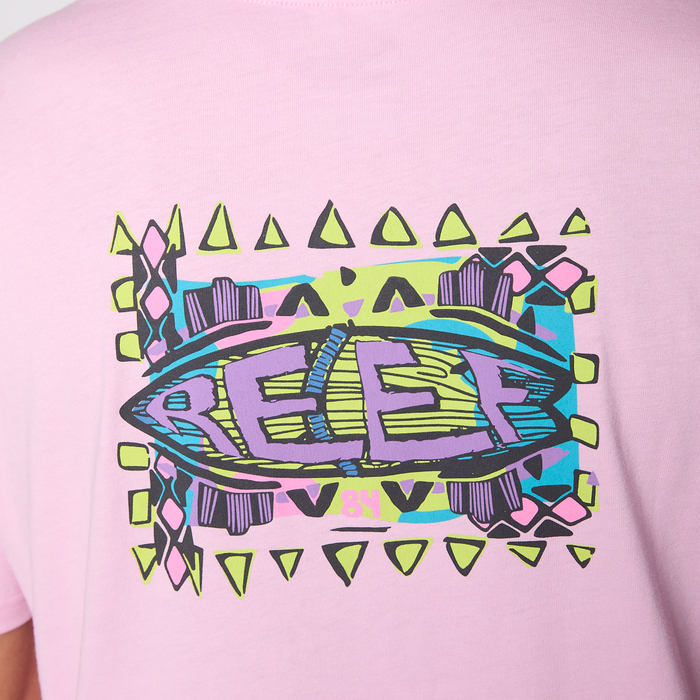 Polera Reef Men Surf Reef 84 Pink