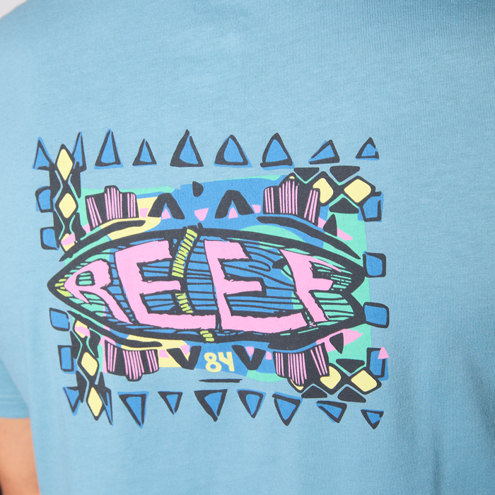 Polera Reef Men Surf Reef 84 Turqouise