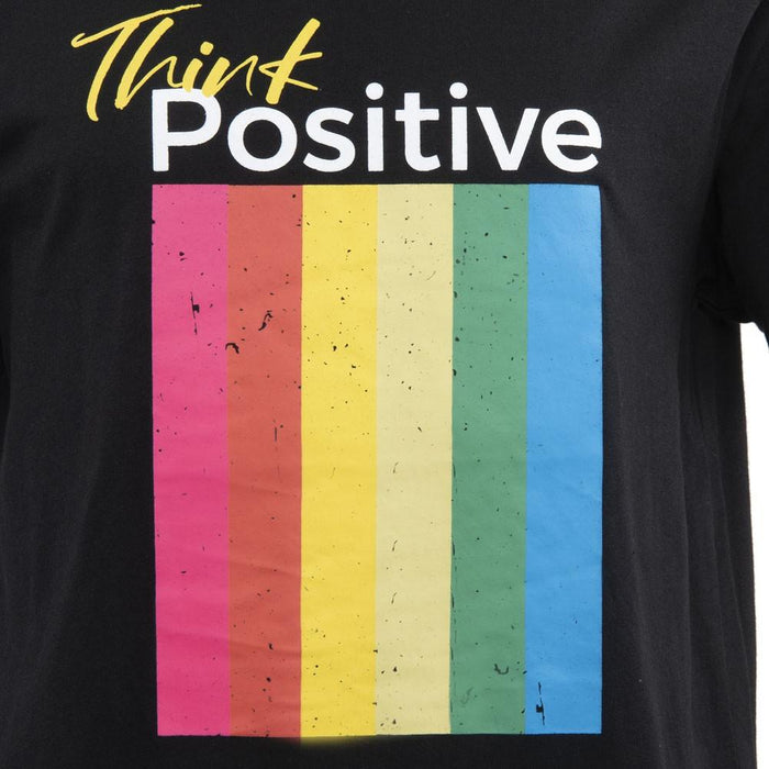 Polera Think Positive Negra Reef