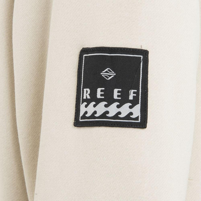 Poleron Men Crew Beige Palm
