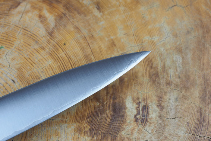 Sakai Jikko "Loco" Wa-Sujihiki Knife VG10 Core Japanese Oak Handle (24cm)