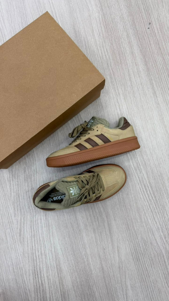 ADIDAS SAMBA PLATAFORMA CAFE