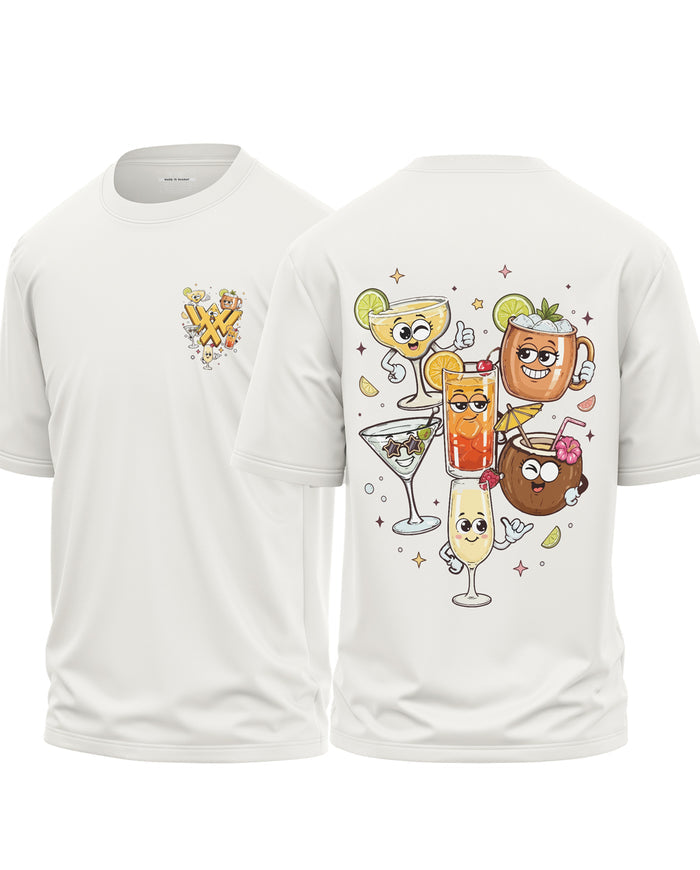 Sip Squad Cotton Oversized T-Shirt