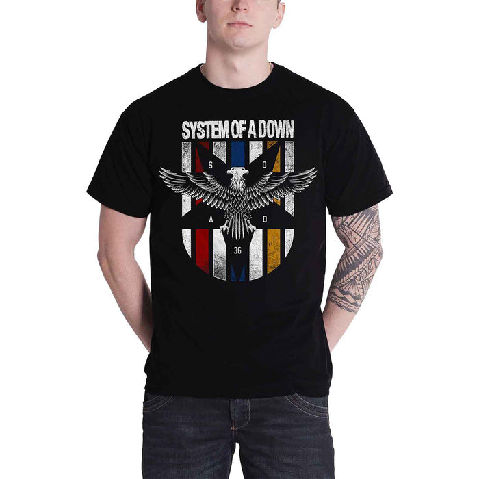 SYSTEM OF A DOWN - EAGLE COLOURS - T-Shirt Black