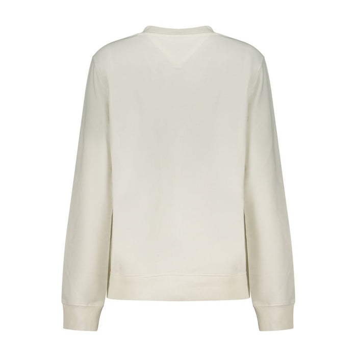 Tommy Hilfiger Bianco Cotton Women's Sweatshirt
