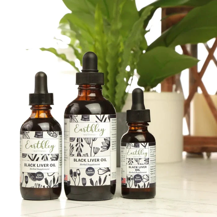 Vitality Oil formerly (Black Liver Oil) 4 oz.