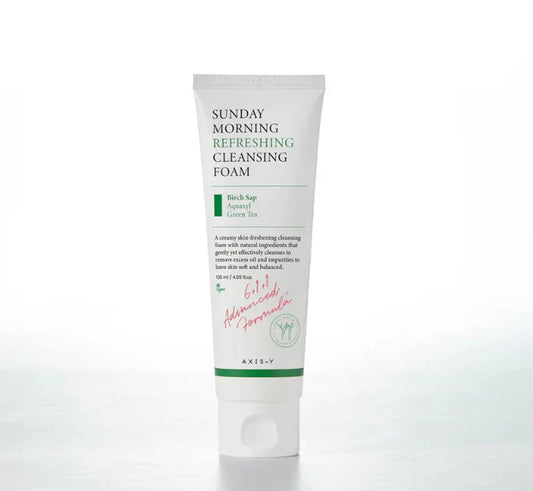 اكسيس واي غسول رغوي منعش120مل - AXIS-Y Sunday Morning Refreshing Cleansing Foam 120ml