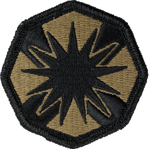 13th Sustainment Command (Expeditionary) MultiCam (OCP) Patch Patches and Service Stripes