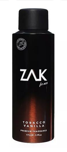 زاك سبراي 175مل توباكو فانيلا - Zak Body Spray (175ml) - Tobacco Vanilla