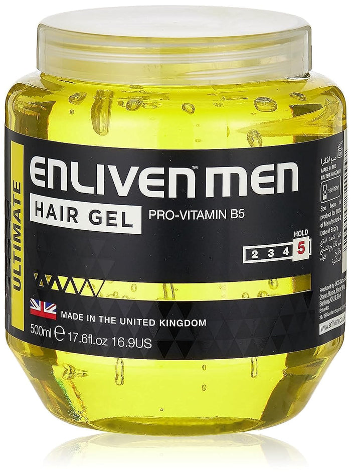 ان ليفن جيل 500مل اصفر - Enliven Styling Gel 500 ml (Yellow)