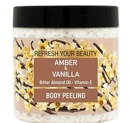 اورينس مقشر للجسم 500مل فانيليا - Oriense Vanilla Body Scrub 500 ml