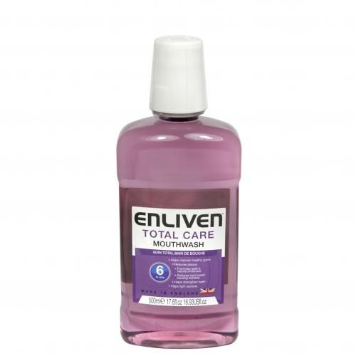 ان ليفن مضمضه 500مل توتال كير - Enliven Total Care Mouthwash 500 ml