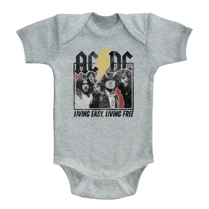 AC/DC Highway To Hell Baby Onesie