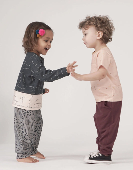 Addison Slouch Pant Children's Sewing Pattern (0 - 11y), Pattern Paper Scissors