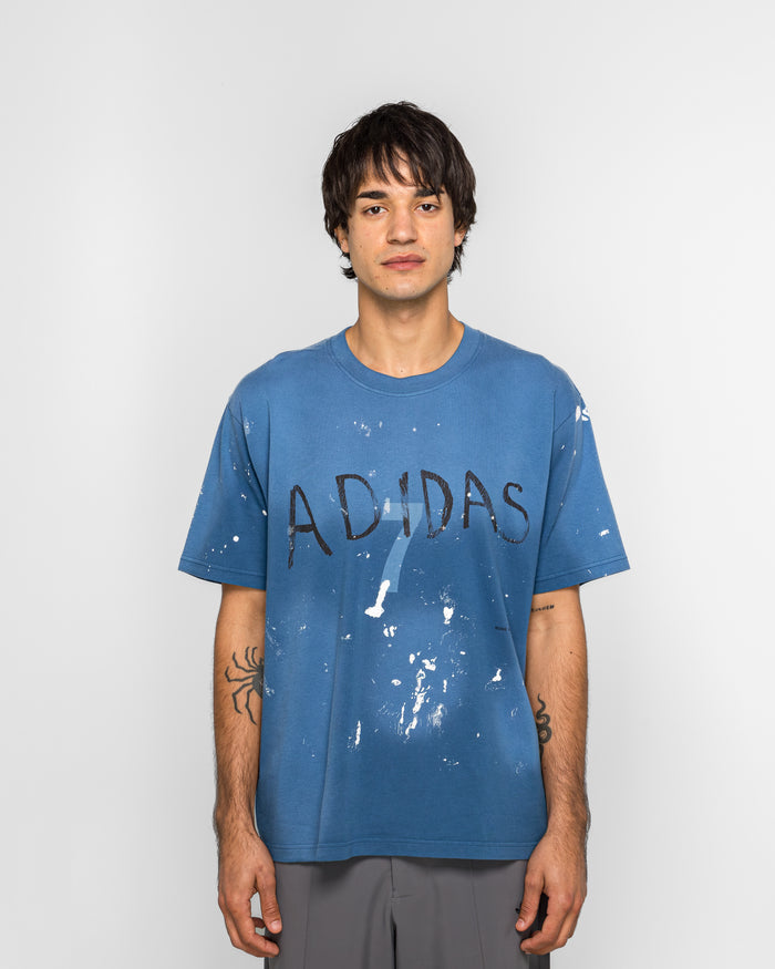 Adi007 Tee SS x SFTM - Dusky Petrol