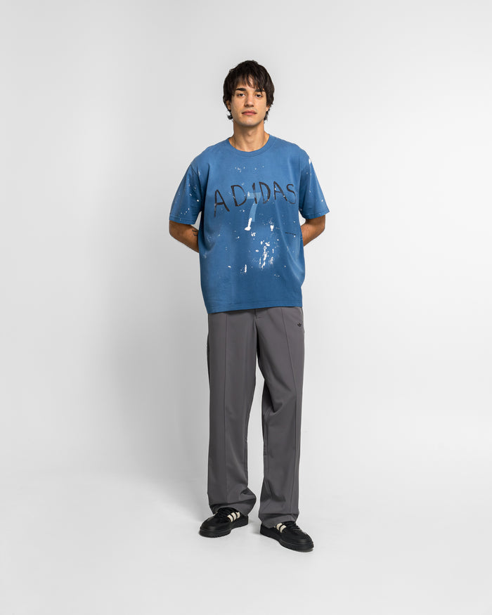 Adi007 Tee SS x SFTM - Dusky Petrol