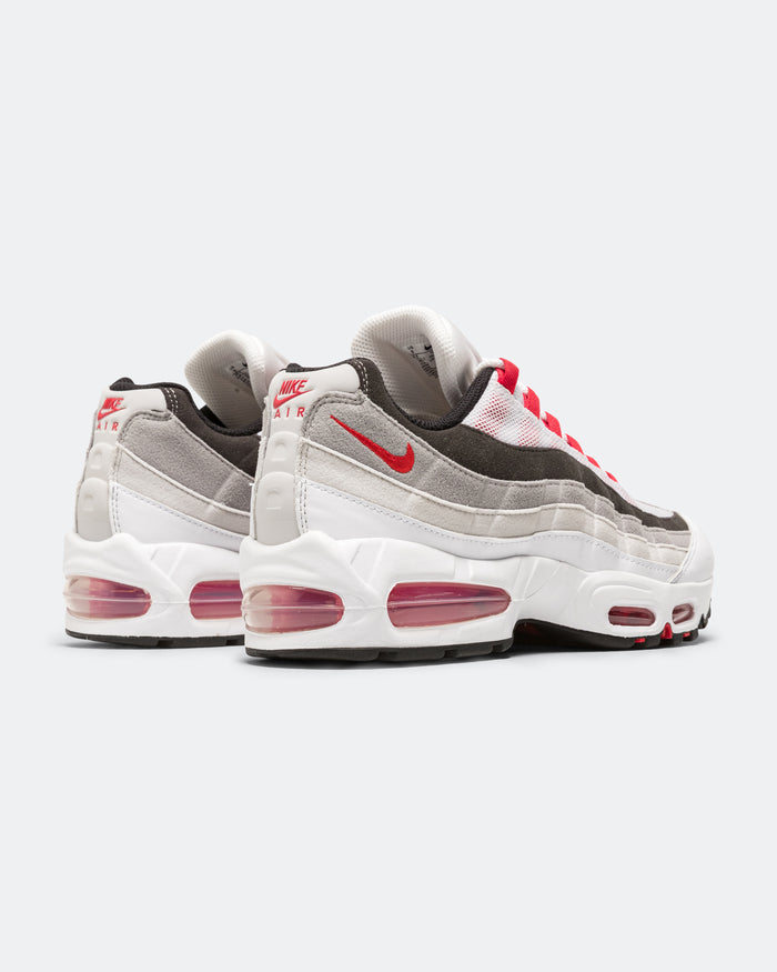 Air Max 95 Premium - White/Comet Red-Neutral Grey-Medium Grey