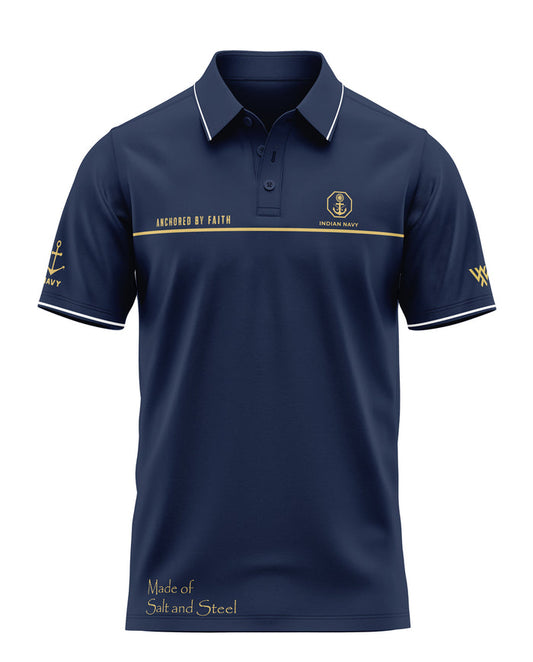 Anchored By Faith Prime Polo T-Shirt