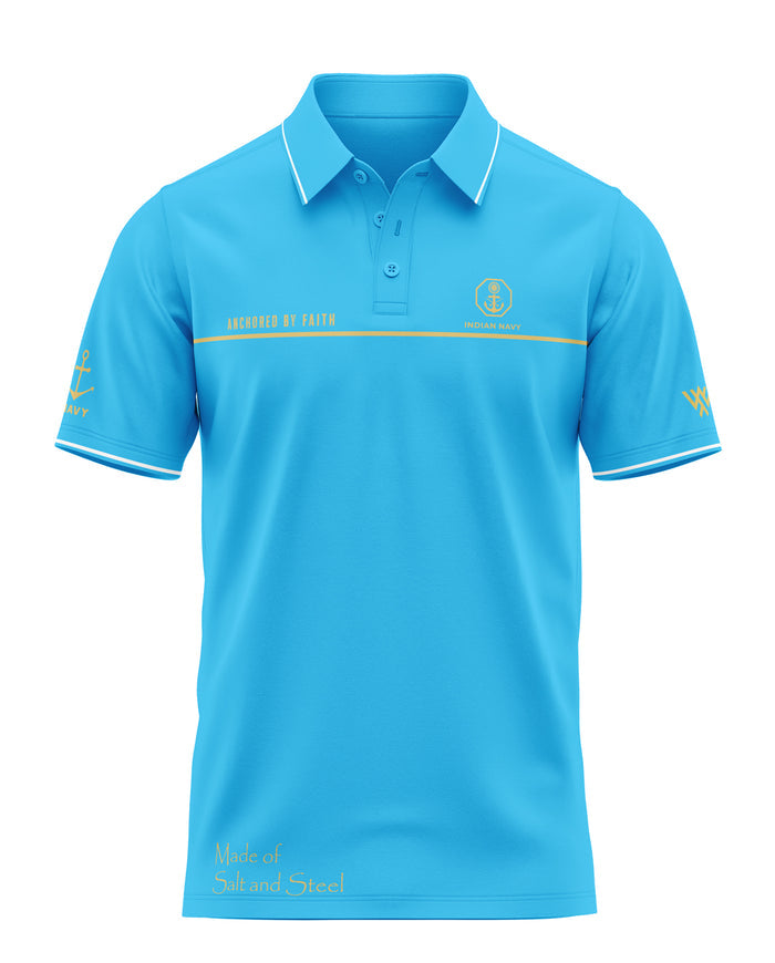 Anchored By Faith Prime Polo T-Shirt