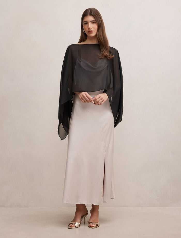 Arianna Chiffon Cape Forever New