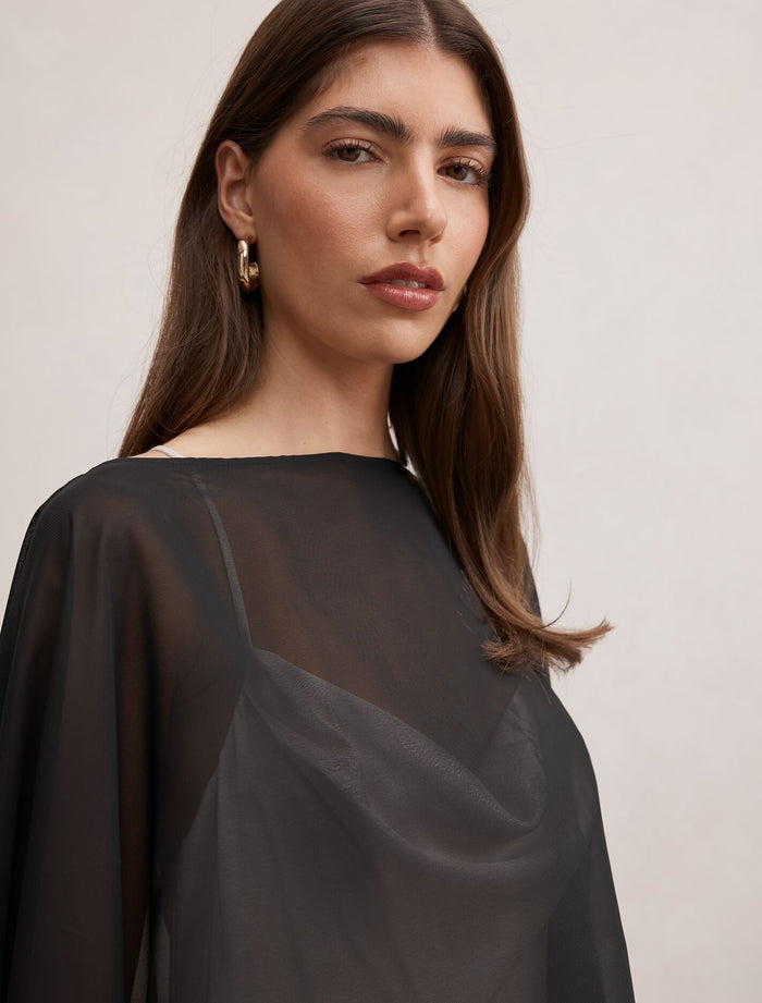Arianna Chiffon Cape Forever New