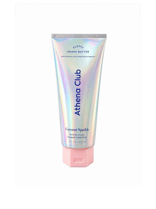 Athena Club Fluffy Shave Butter - Coconut Sparkle
