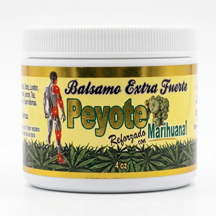 Balsamo Extra Fuerte: Peyote & Marihuanol Infused Balm (4 oz)