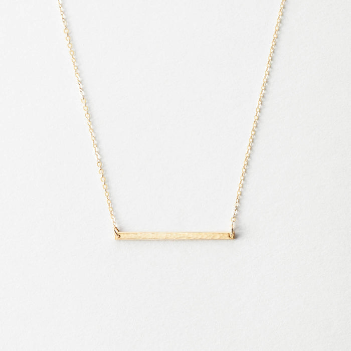 Material: 14k Gold Fill, 14k Solid Gold; Finish: Hammered