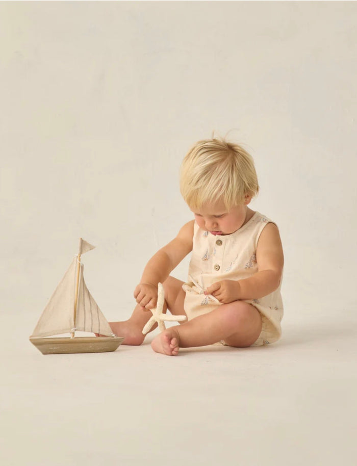 Beau Romper - Sail