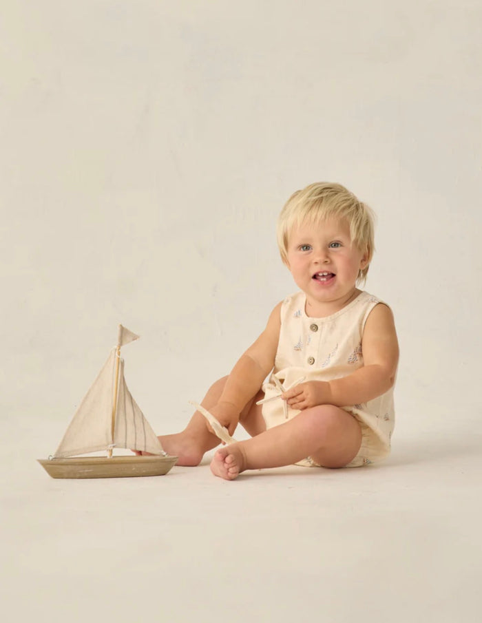 Beau Romper - Sail