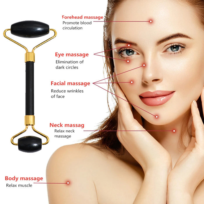💎 BEAUTY FACE CARE MASSAGE JADE DEVICE