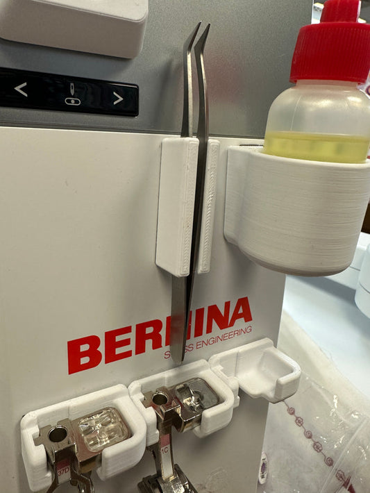 .Bernina Perfect Tweezers holder stick-on Bernina Jeff Sewing Machine Tools Supplies Accessories