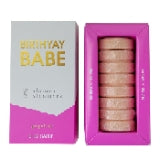 Birthyay Babe - Shower Steamers Set of 8 - Grapefruit - Vegan + Cruelty Free - Made in Us