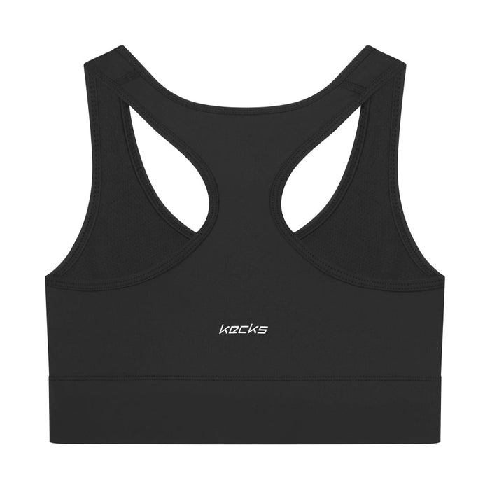Black Active Sports Bra - Kecks