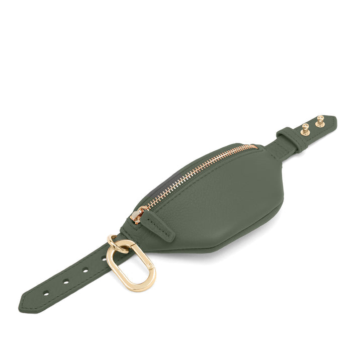 Blake Mini Wrist Pouch-Moss-029-414-4